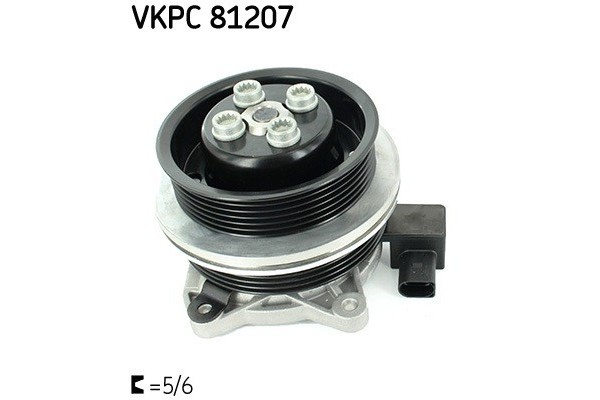 VKPC coolant pump for AUDI A1 SEAT ALHAMBRA IBIZA IV IBIZA IV Catalog number of the part VIC 197586