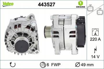 Alternator for DS DS 7 CITROEN BERLINGO BERLINGO MINIVAN C3 AIRCROSS I Catalog number of the part VIC 216315