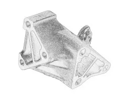 Soporte de motor para FIAT DUCATO 2.3D (desde 2015)
