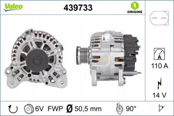 Alternator for AUDI A1 A3 SEAT ALTEA ALTEA XL IBIZA IV IBIZA IV SC Catalog number of the part VIC 183083