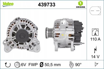 Alternator for AUDI A1 A3 SEAT ALTEA ALTEA XL IBIZA IV IBIZA IV SC Catalog number of the part VIC 183083