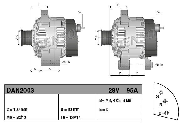 Alternator for CATERPILLAR 100 1000 Catalog number of substitutes 1978820 0210800730 1012118340 1012118341 DRA0681