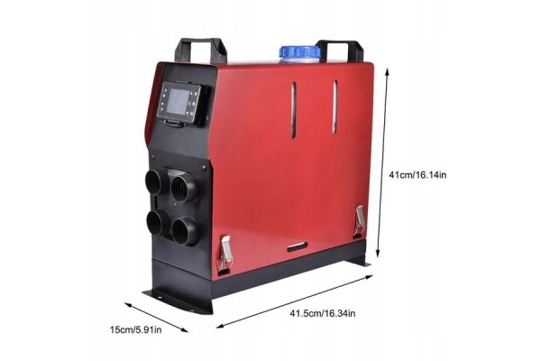 Naftove topeni 5 kW 12 V s LCD displejem a 4 vydechy Catalog number of the part 8ZCJRQ12V5KWYJYTJ1V0