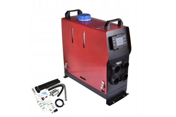 Naftove topeni 5 kW 12 V s LCD displejem a 4 vydechy Part manufacturer no brand