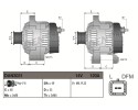 Alternator for NISSAN INTERSTAR PRIMASTAR OPEL MOVANO A VIVARO A Catalog number of substitutes 7700427476 7711134329 7711368833 
