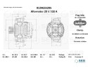 Alternador 0124.655.205 para SCANIA Series 4, Autobús Series 4, Series