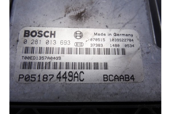 P05187449AC  CENTRALITA MOTOR UCE DODGE CALIBER (PM) S 2007 P05187449AC 208806 DODGE - 1