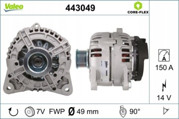 Alternator for RENAULT GRAND SCENIC II GRAND SCENIC III LAGUNA II Catalog number of the part VIC 150034