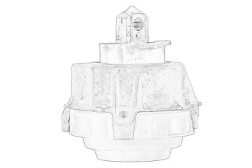 Gearbox mounting element 22 11 7 581 618 Part manufacturer BMW OE