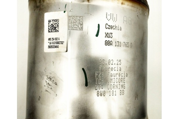 W wa 80A131765D NEW OE CATALYST EXHAUST DPF AUDI Q5 II 2 SQ5 2 0 HYBRID Part manufacturer Volkswagen OE
