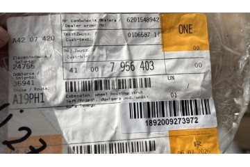 BMW X2 F39 FENDER MOUNT BRACKET LEFT FRONT 41007956403 7956403 NEW Catalog number of the original 41007956403 7956403 7431007