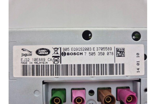 ORIGINAL LAND ROVER RANGE ROVER EVOQUE L538 11 15r 7505350078 DISPLAY Part manufacturer Jaguar OE