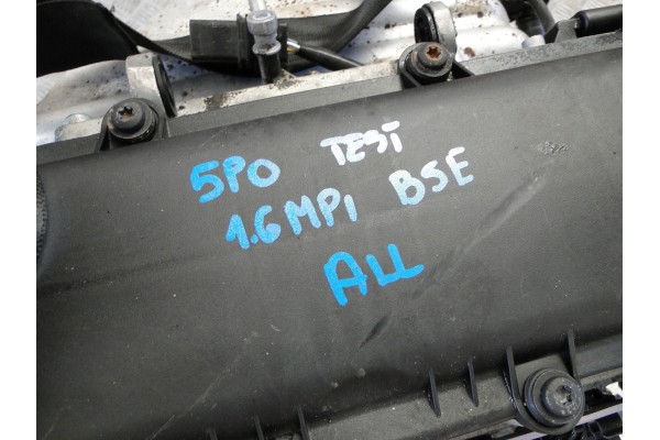 ENGINE BSE SEAT ALTEA 5P 5P0 1 6 MPI COMPLETE Engine type petrol