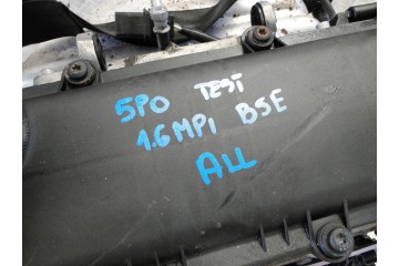 ENGINE BSE SEAT ALTEA 5P 5P0 1 6 MPI COMPLETE Engine type petrol