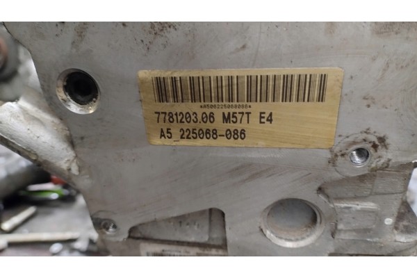 BMW E60 E90 3 0 diesel M57T E4 engine motor aluminum block Catalog number of the part E90 E60 X3 X5 3 0D M57T silnik