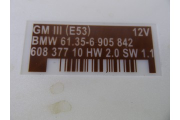 6905842 MODULO ELECTRONICO BMW SERIE X5 (E53) 3.0i 2000 6905842 209749 BMW - 1