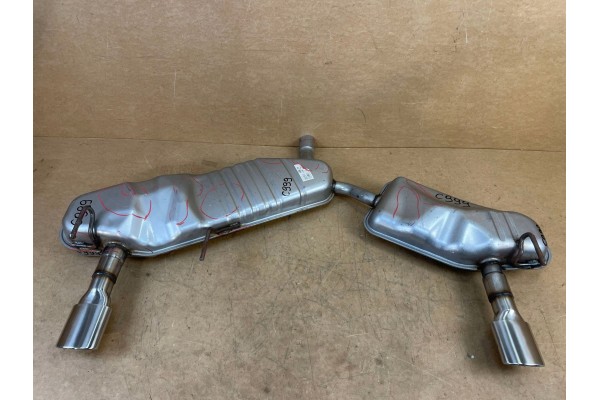 FINAL SILENCER OPEL SIGNUM 3 0 3 2 V6 2 2 2 0 13143712 13143713 13211360 Customs tariff code 87089235