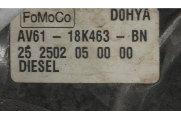 Calefactor estacionario WEBASTO para Ford Kuga II AV61-18K463-BN AV61-