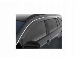 TOYOTA Corolla Cross Side Window Fairings black set PC162 0A006 OE