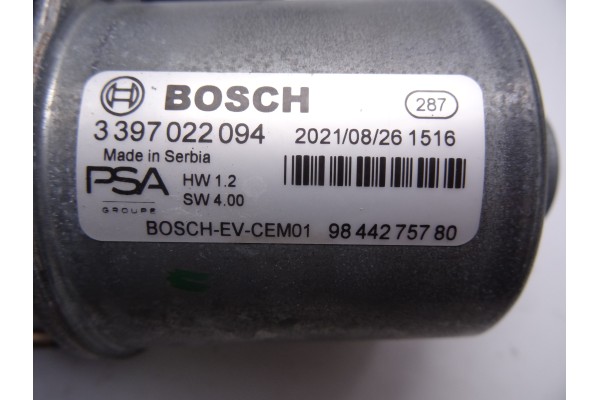 9844275780 MOTOR LIMPIA DELANTERO PEUGEOT 308 (P5)