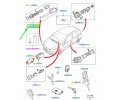 OE FORD ENGINE COVER LOCK REPAIR KIT FORD FOCUS C MAX Car type passenger cars