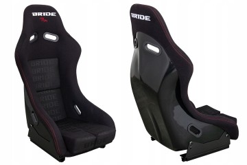 GTR Velour Bride Black Sports Chair