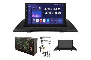 ANDROID RADIO NAVIGATION FOR BMW X3 E83 4 64GB DSP CARPLAY LTE BLUETOOTH