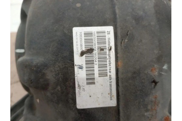 Rear reducer MERCEDES BENZ GLE W166 A1663503800 2 19L diesel 2018 Part manufacturer Mercedes Benz OE