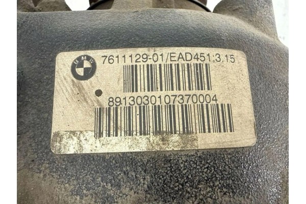 Reductor trasero BMW X1 (E84) 7611129 2.0L gasolina 135kW 2014