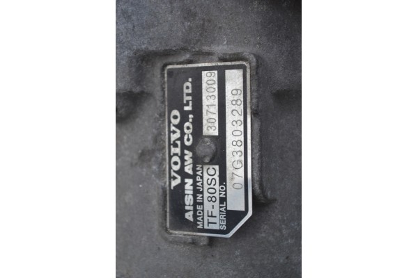 GEARBOX VOLVO V70 III S80 II 3 0 T6 AWD Transmission type automatic
