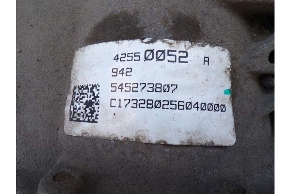 Opel MOKKA MOKKA X DIFFERENTIAL REAR DIFFERENTIAL 42463364 42550052 Installation side rear
