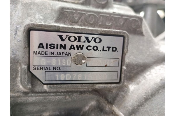 AUTOMATYCZNA SKRZYNIA BIEGOW VOLVO V60 II S60 III 2 0 T8 HYBRYDA Engine type gasoline