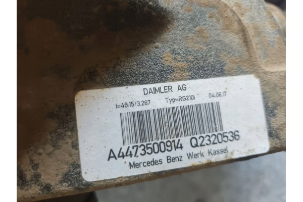 Diferencial trasero Mercedes-Benz Vito Viano W447 A4473500914