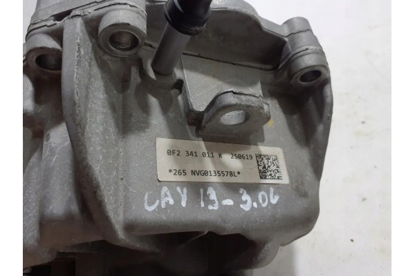 Front reducer PORSCHE 0F2341011K 3 0L hybrid 2019 Car type passenger cars