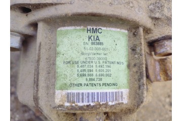 2 0 crdi sportage II tucson I dyfer tylny 06 10 Catalog number of the part 2341678