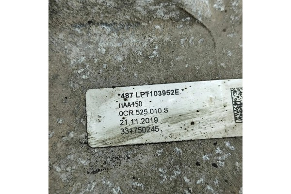 Rear Differential Audi Q3 Sportback F3N 0CR525010 0CQ907554K 0CR525010S Catalog number of the original 0CR525010 0CQ907554K 0CQ9