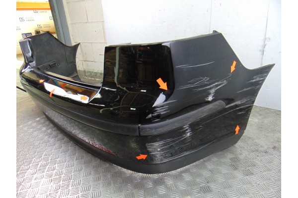 NEGRO PARAGOLPES TRASERO SAAB 9-3 CABRIOLET 1.8 T Linear 2004 NEGRO 205546 SAAB - 1