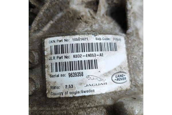Diferencial trasero K8D2-4N053-AE LAND ROVER RANGE ROVER EVOQUE L551 2