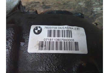 Rear reducer BMW 1 F20 760375904 3 0L gasoline 250kW 2018 Catalog number of the part 760375904