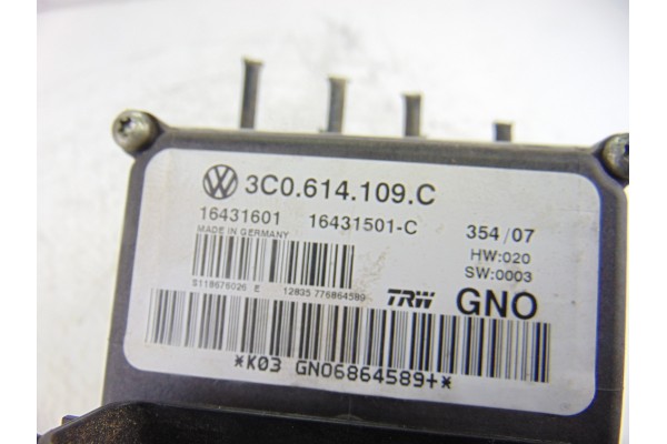 3C0614109C ABS VOLKSWAGEN PASSAT VARIANT (3C5) Advance 2008 3C0614109C 154334 VOLKSWAGEN - 3