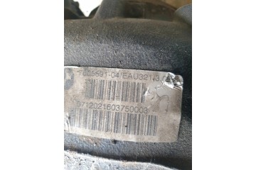 Rear reducer BMW 1 F20 0712021603750003 2 0L diesel 105kW 2012 Catalog number of the original 0712021603750003