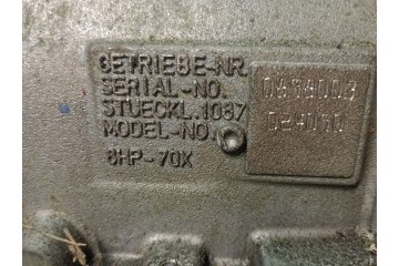 AUTOMATYCZNA SKRZYNIA BIEGOW BMW F20 F21 F30 F31 F32 F33 F34 F36 3 0D Engine type diesel