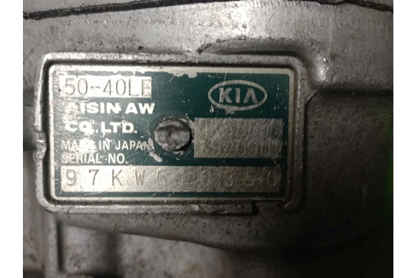 AUTOMATYCZNA SKRZYNIA BIEGOW KIA CARNIVAL 2 5 50 40LE 1998 2005 Transmission type automatic