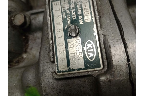 AUTOMATYCZNA SKRZYNIA BIEGOW KIA CARNIVAL 2 5 50 40LE 1998 2005 Engine type gasoline