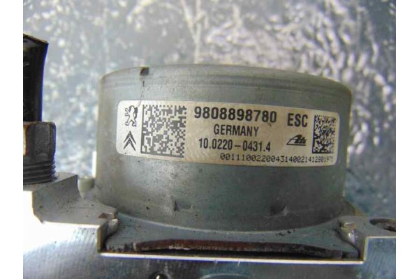 9808898780  ABS CITROEN C4 CACTUS Feel 2014 9808898780 178976 CITROEN - 3