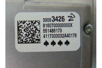 39093426 MODULO ELECTRONICO OPEL ASTRA K BERLINA 5P