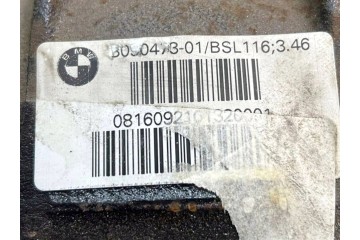 Rear differential BMW SERIES 4 Car type passenger cars