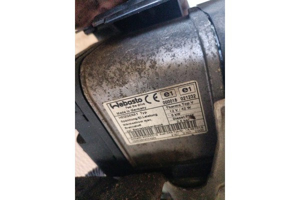 Webasto Thermo Top V Auxiliary Heater for Audi A3 8P Part Number 1K0815005DM Car type passenger cars