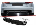 Rear bumper diffuser A6 C7 LIFT 15 18 RS6 look refill black gloss