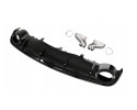 Rear bumper diffuser A6 C7 LIFT 15 18 RS6 look refill black gloss Catalog number of the part ADZTA6C7LIFTRS
